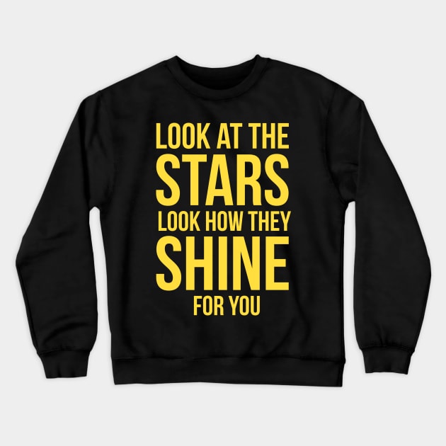Look at the stars Crewneck Sweatshirt by nektarinchen